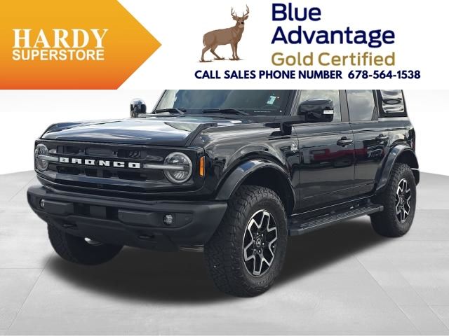 Shadow Black 2023 Ford Bronco SUV / Crossover Four-Wheel Drive Automatic