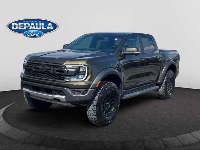 Green Metallic 2024 Ford Ranger Pickup Truck Four-Wheel Drive Automatic