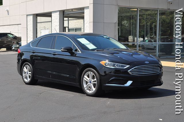 Shadow Black 2018 Ford Fusion Sedan Front-Wheel Drive 6-Speed Automatic