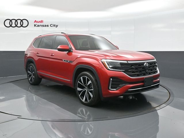 Aurora Red Metallic 2024 Volkswagen Atlas SUV / Crossover All-Wheel Drive 8-Speed Automatic