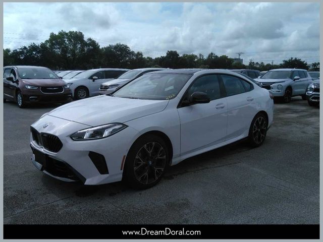 White 2026 BMW 2 Series Sedan Front-Wheel Drive 7-Speed Automatic