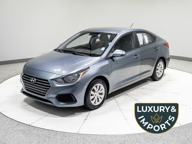 Urban Gray Metallic 2020 Hyundai Accent Sedan Front-Wheel Drive Continuously Variable Transmission
