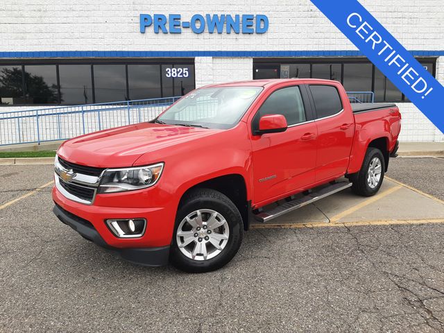 Red Hot 2015 Chevrolet Colorado Pickup Truck Four-Wheel Drive 6-Speed Automatic