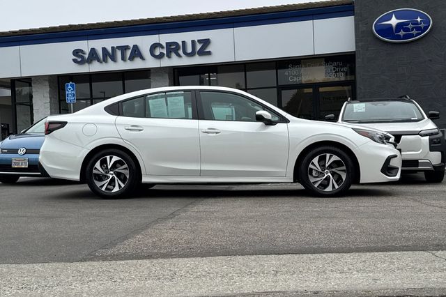 Crystal White Pearl 2025 Subaru Legacy Sedan All-Wheel Drive Continuously Variable Transmission