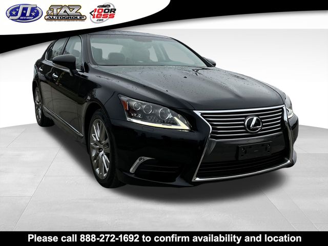 Black (Obsidian) 2013 Lexus LS 460 AWD Sedan All-Wheel Drive 8-Speed Automatic