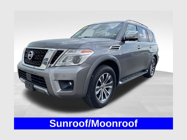 Gray (Gun Metallic) 2019 Nissan Armada SUV / Crossover Four-Wheel Drive 7-Speed Automatic