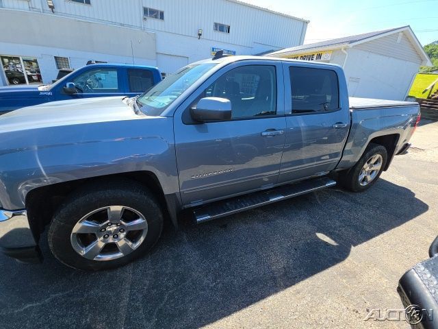 Slate Gray Metallic 2016 Chevrolet Silverado 1500 LT Crew Cab 4WD Pickup Truck Four-Wheel Drive 6-Speed Automatic Overdrive