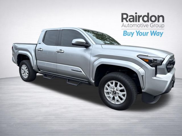 Celestial Silver Metallic 2025 Toyota Tacoma Pickup Truck Four-Wheel Drive 8-Speed Automatic