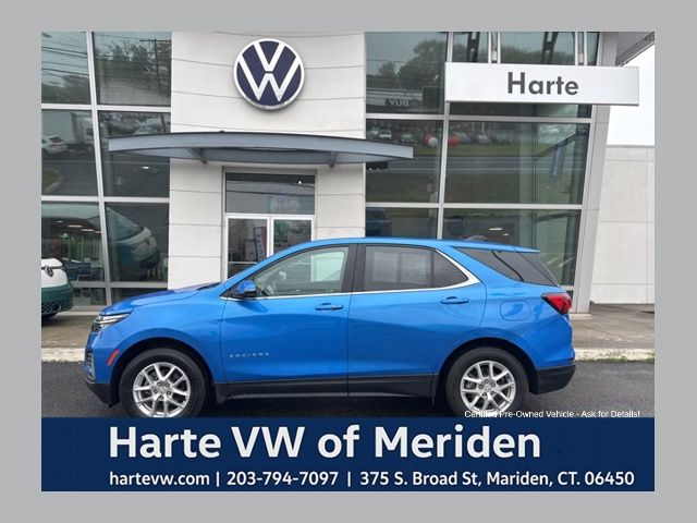 Riptide Blue 2024 Chevrolet Equinox LT AWD with 1LT SUV / Crossover Four-Wheel Drive 6-Speed Automatic Overdrive