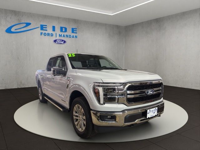 White Metallic 2025 Ford F-150 Pickup Truck Four-Wheel Drive Automatic