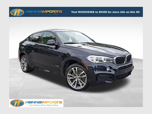 Carbon Black Metallic 2019 BMW X6 xDrive35i AWD SUV / Crossover All-Wheel Drive 8-Speed Automatic