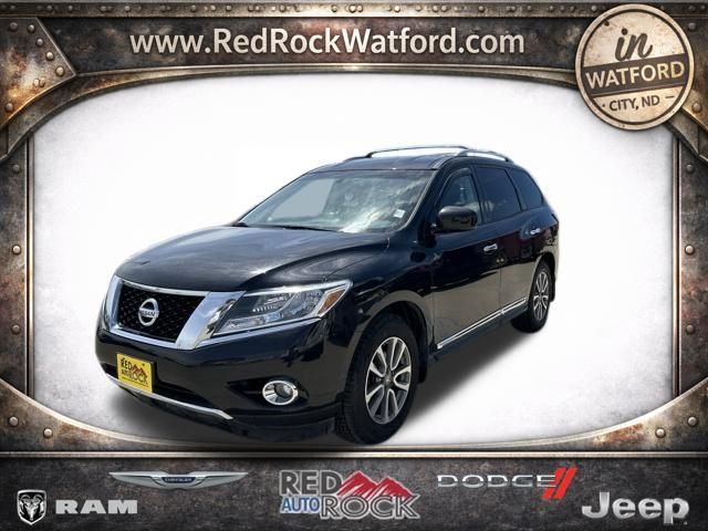 Gray (Magnetic Black Metallic) 2016 Nissan Pathfinder SUV / Crossover Four-Wheel Drive Continuously Variable Transmission