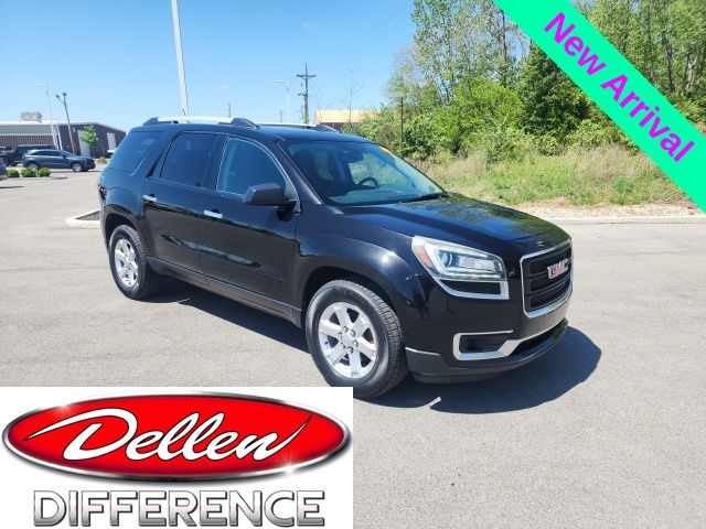 Black (Ebony Twilight Metallic) 2016 GMC Acadia SLE-2 FWD SUV / Crossover Front-Wheel Drive 6-Speed Automatic