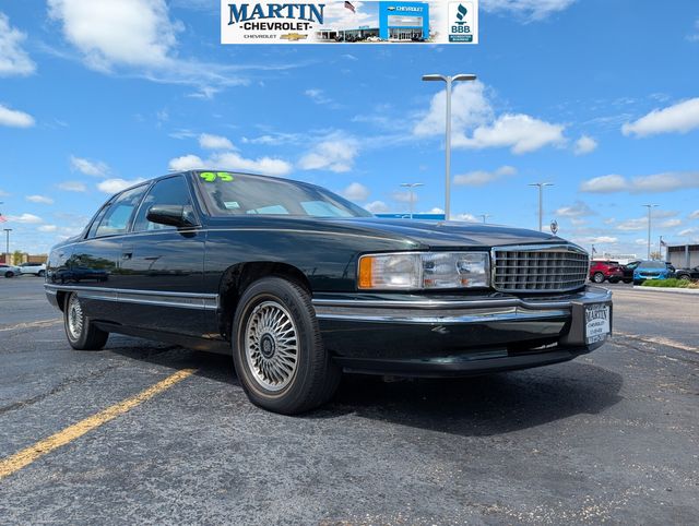 Green 1995 Cadillac DeVille Sedan FWD Sedan Front-Wheel Drive 4-Speed Automatic