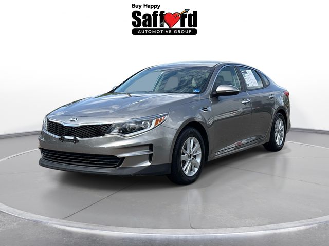 Titanium Gray 2016 Kia Optima Sedan Front-Wheel Drive 6-Speed Automatic