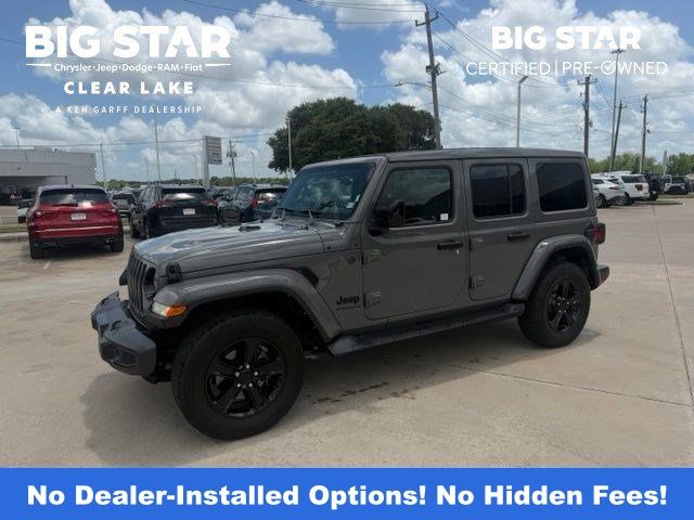 2023 Jeep Wrangler Altitude Gray at Bayway Cadillac of The Woodlands