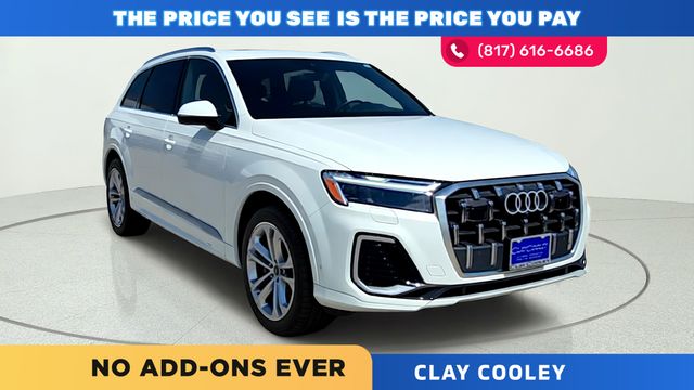 Gray Metallic 2025 Audi Q7 SUV / Crossover All-Wheel Drive 8-Speed Automatic
