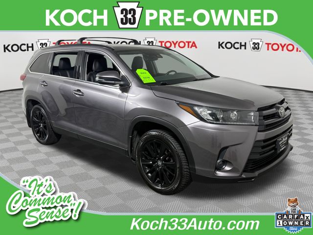Predawn Gray Mica 2019 Toyota Highlander SUV / Crossover All-Wheel Drive 8-Speed Automatic