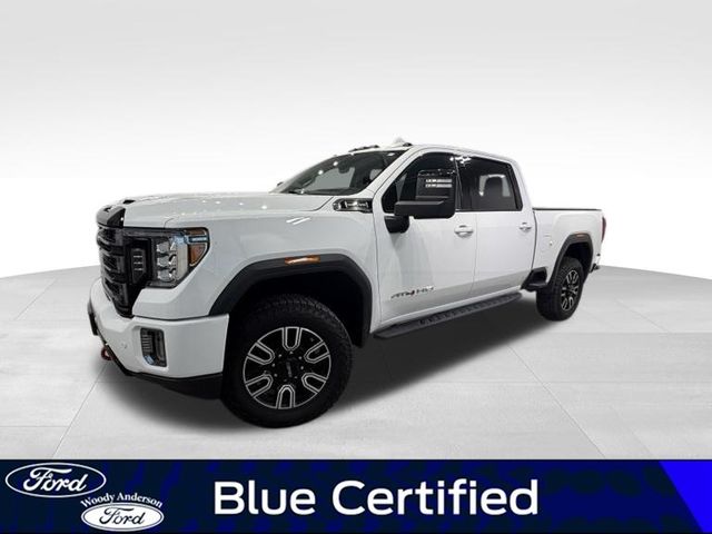 Summit White 2021 GMC Sierra 2500HD Pickup Truck Four-Wheel Drive 6-Speed Automatic
