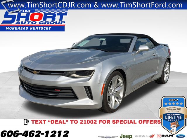 Silver Ice Metallic 2017 Chevrolet Camaro 1LT Convertible RWD Convertible Rear-Wheel Drive 8-Speed Automatic