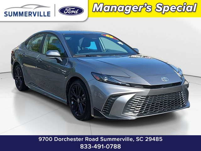 Black (Charcoal) 2025 Toyota Camry SE FWD Sedan Front-Wheel Drive Continuously Variable Transmission