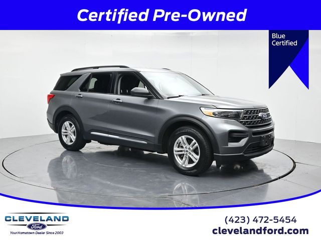 Gray Metallic 2024 Ford Explorer XLT RWD SUV / Crossover Rear-Wheel Drive Automatic