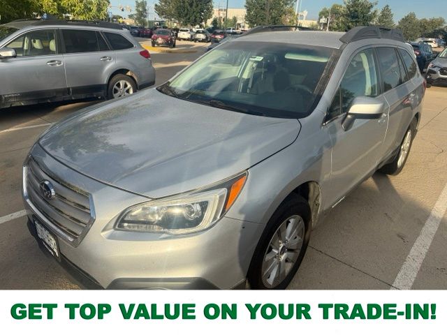 Ice Silver Metallic 2016 Subaru Outback Wagon All-Wheel Drive Continuously Variable Transmission