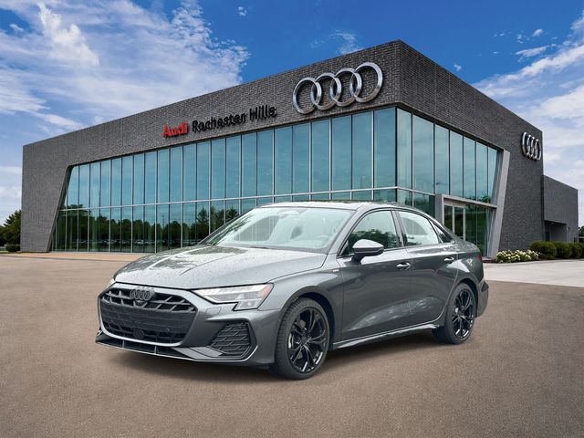 Daytona Gray Pearl 2026 Audi A3 Sedan All-Wheel Drive 7-Speed Automatic