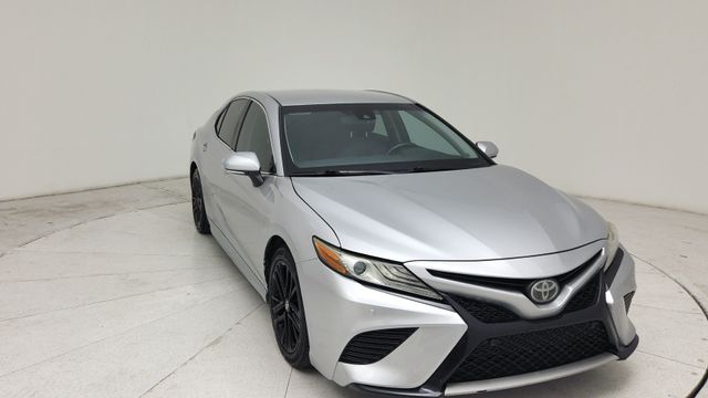 2018 Toyota Camry XSE Silver at Texan Dodge Chrysler Jeep Ram
