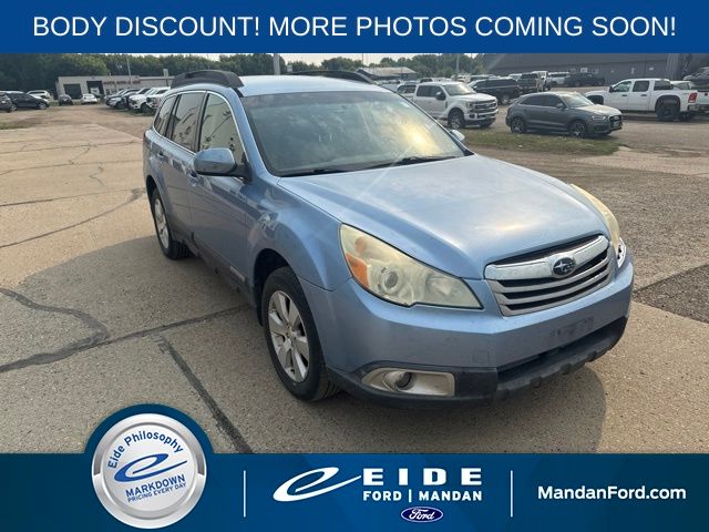 Sky Blue Metallic 2010 Subaru Outback Wagon All-Wheel Drive 5-Speed Automatic
