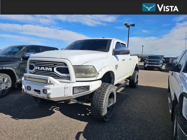 Bright White Clearcoat 2013 RAM 3500 Laramie Longhorn Crew Cab 4WD Pickup Truck Four-Wheel Drive 6-Speed Automatic