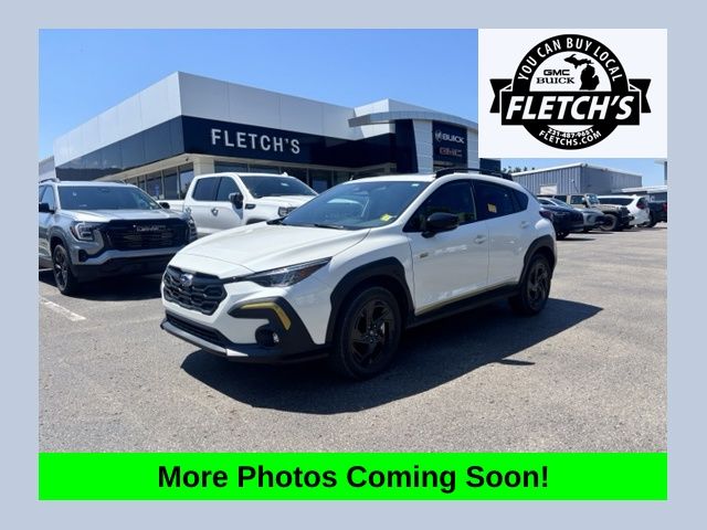 Crystal White Pearl 2024 Subaru Crosstrek SUV / Crossover All-Wheel Drive Continuously Variable Transmission