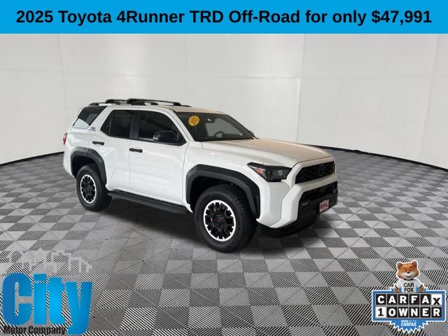 Ice 2025 Toyota 4Runner TRD Off-Road 4WD SUV / Crossover Four-Wheel Drive 8-Speed Automatic