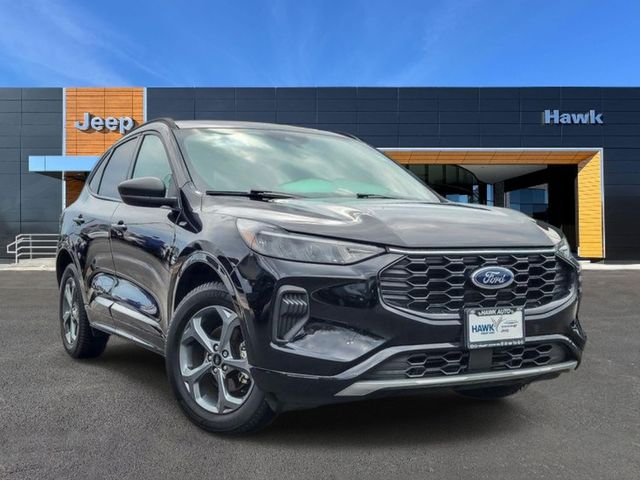 Black Metallic 2023 Ford Escape ST-Line AWD SUV / Crossover All-Wheel Drive 8-Speed Automatic