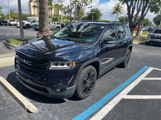 Midnight Blue Metallic 2022 GMC Acadia SUV / Crossover Front-Wheel Drive 9-Speed Automatic