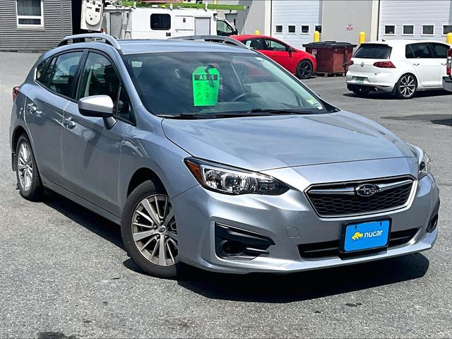 Ice Silver Metallic 2017 Subaru Impreza Hatchback All-Wheel Drive Continuously Variable Transmission