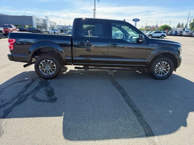 2020 Black Ford F-150 XLT 4X4 Truck