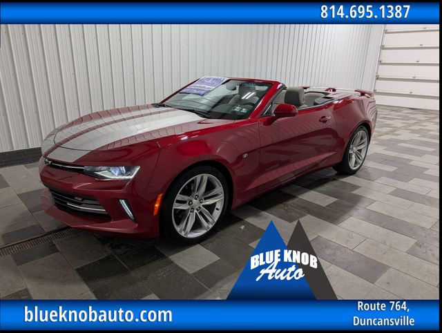 Garnet Red Tintcoat 2017 Chevrolet Camaro Convertible Rear-Wheel Drive 8-Speed Automatic