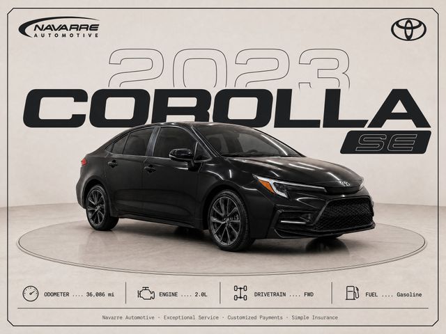 2023 Toyota Corolla SE FWD
