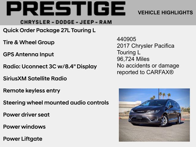 2017 Chrysler Pacifica Touring L 2