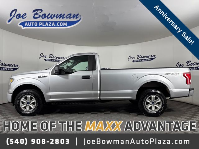 Ingot Silver Metallic 2016 Ford F-150 XL 4WD Pickup Truck Four-Wheel Drive 6-Speed Automatic