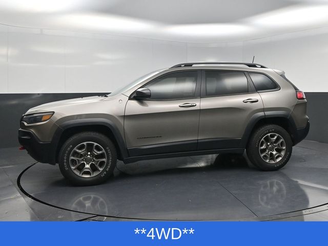 2020 Jeep Cherokee Trailhawk Beige at DeMontrond Automotive Group