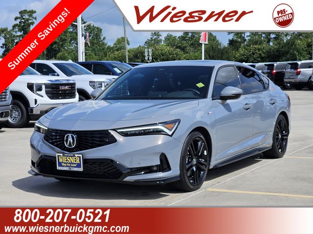 Urban Gray Pearl 2026 Acura Integra Sedan Front-Wheel Drive Continuously Variable Transmission