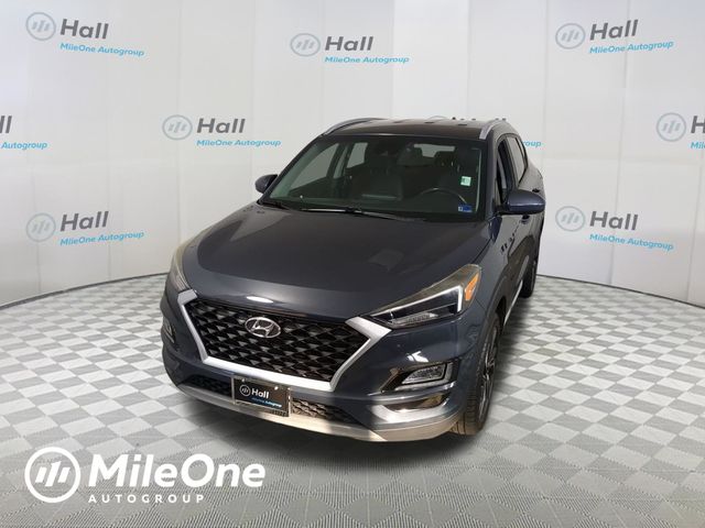 Dusk Blue 2020 Hyundai Tucson Sport AWD SUV / Crossover All-Wheel Drive 6-Speed Automatic