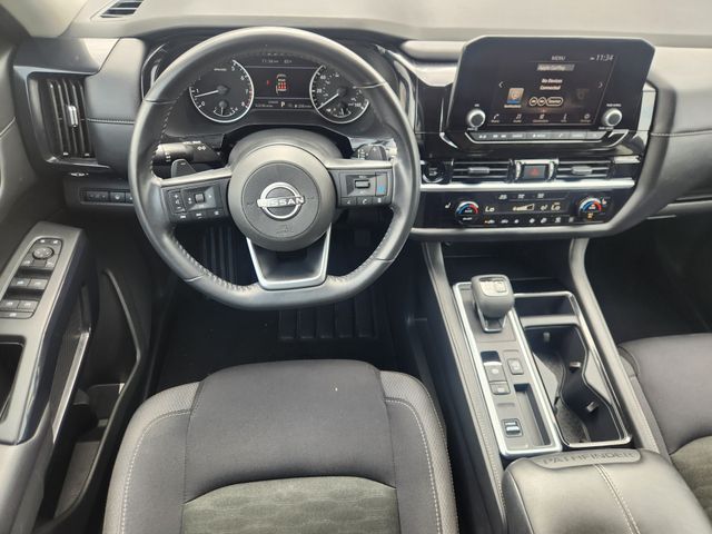 2025 Nissan Pathfinder SV White at Classic Elite Chevrolet Sugar Land