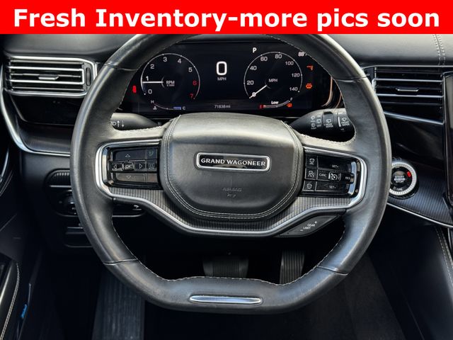 2024 Jeep Grand Wagoneer L Series II White/off-white at Bayshore Chrysler Jeep Dodge Ram
