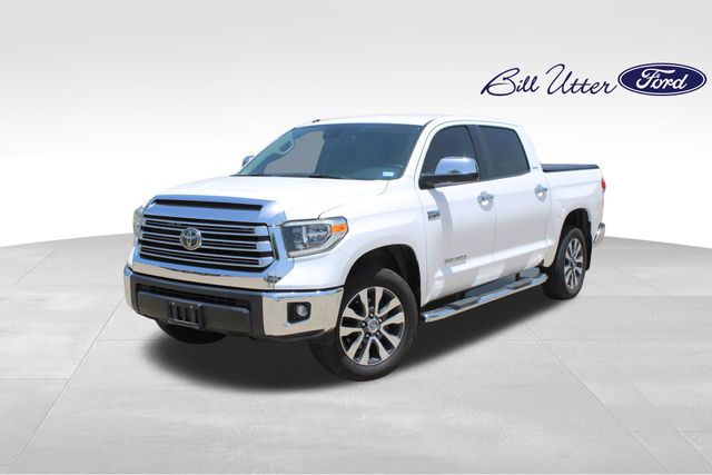 Super White 2019 Toyota Tundra Pickup Truck Four-Wheel Drive 6-Speed Automatic