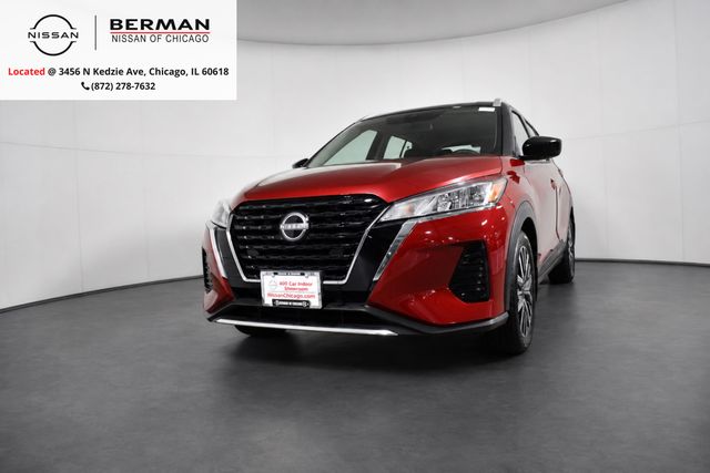 Red (Scarlet Ember Tintcoat/Super Black) 2024 Nissan Kicks SUV / Crossover Front-Wheel Drive Continuously Variable Transmission