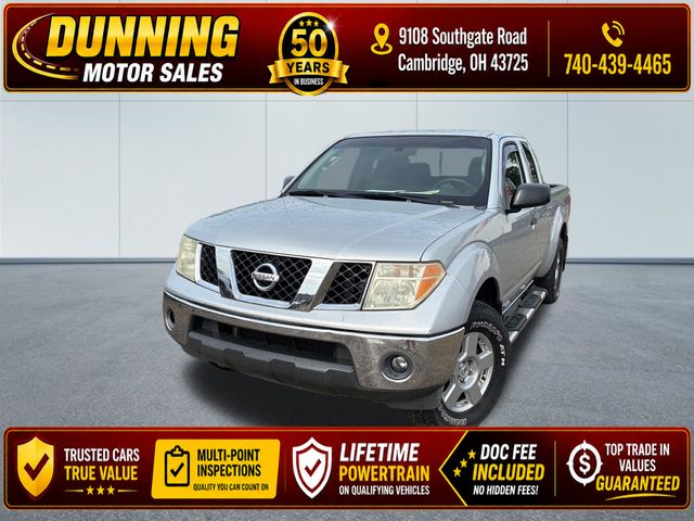 Radiant Silver 2008 Nissan Frontier Pickup Truck Four-Wheel Drive 5-Speed Automatic Overdrive