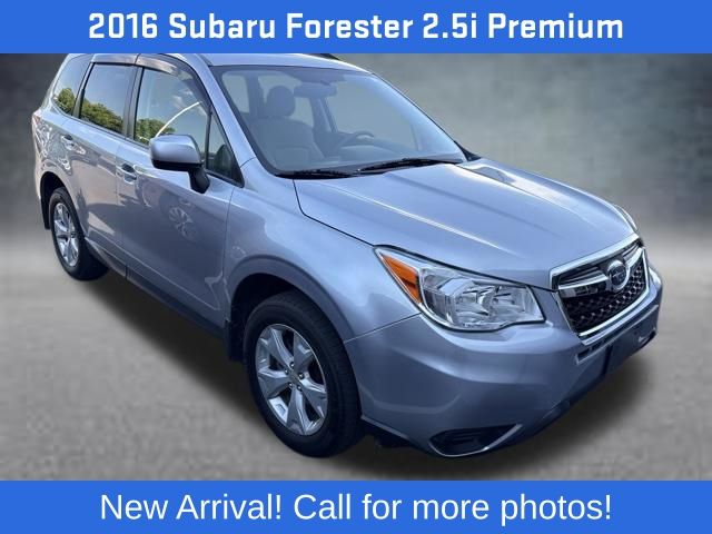 Ice Silver Metallic 2016 Subaru Forester 2.5i Premium SUV / Crossover All-Wheel Drive Continuously Variable Transmission